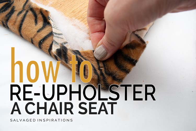 How To ReUpholster A Chair Seat TXT