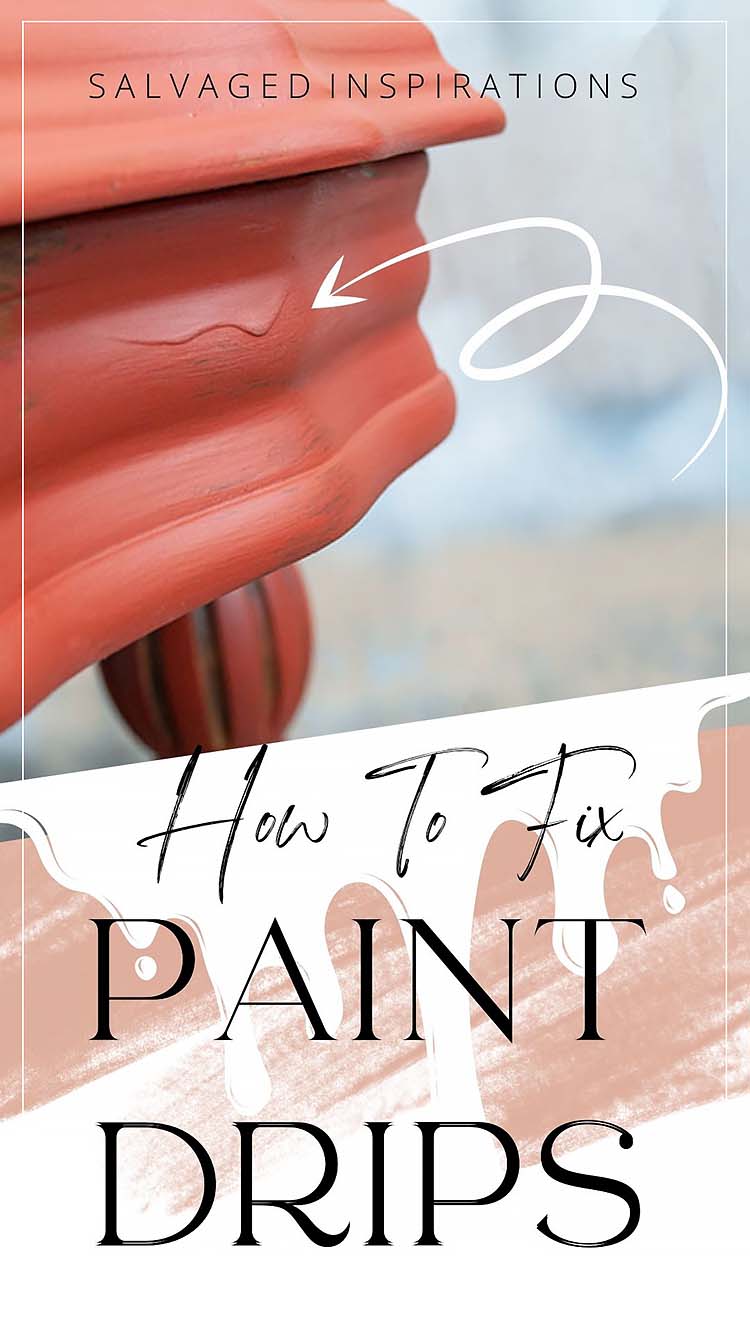 How To Fix Paint Drips