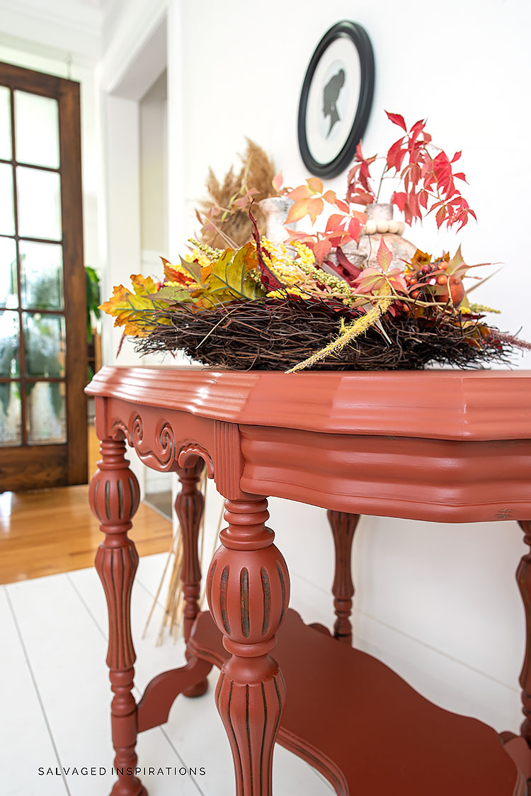 MERLOT Painted Fall Table