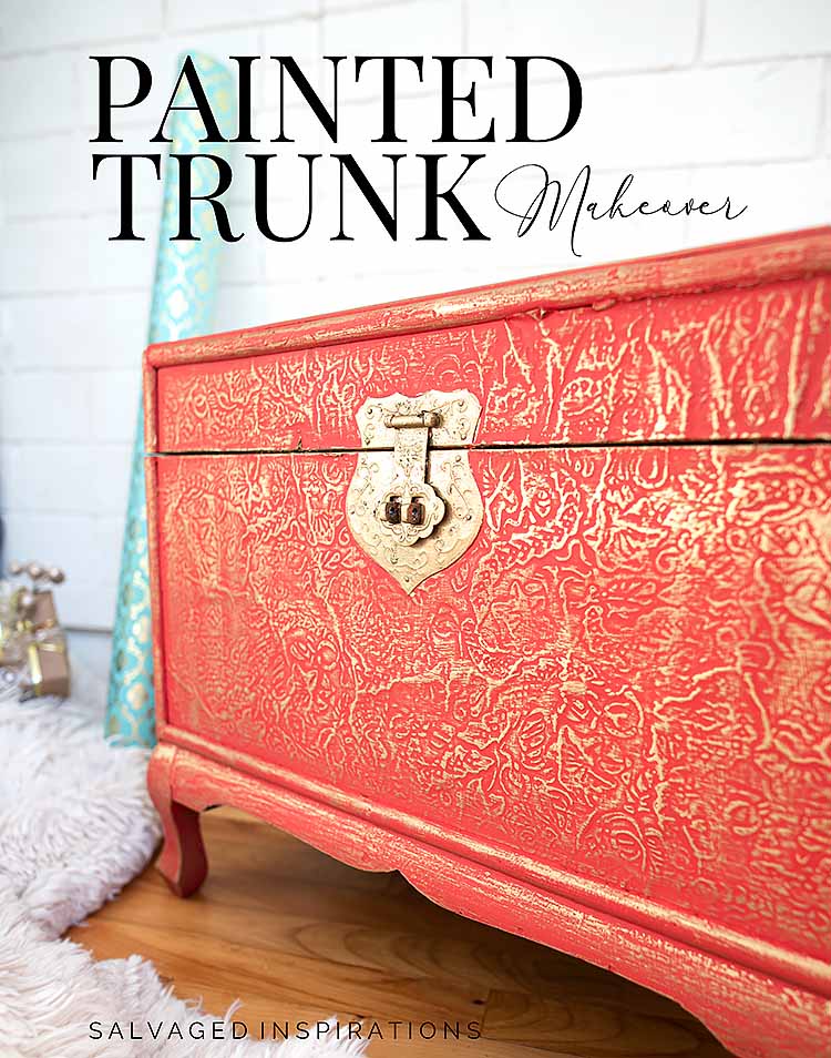 Painted Trunk Makeover Txt