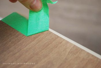 Painting Stripes On Drawer Ends