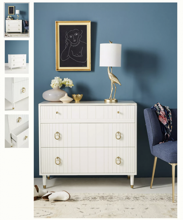 DIY Anthropologie Dresser Salvaged Inspirations