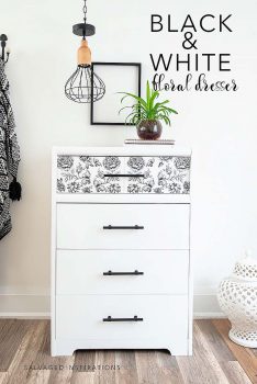 Black And White Floral Dresser txt