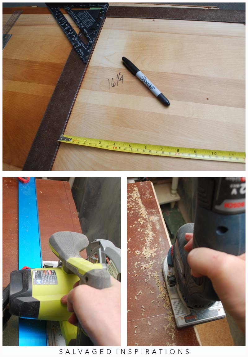 Cutting Desk Top Into Nightstand Tops