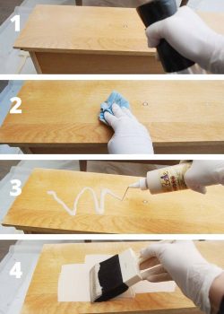 Staining with Au Natural Waterbased Stain