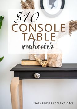 10 Restore Console Table Makeover txt