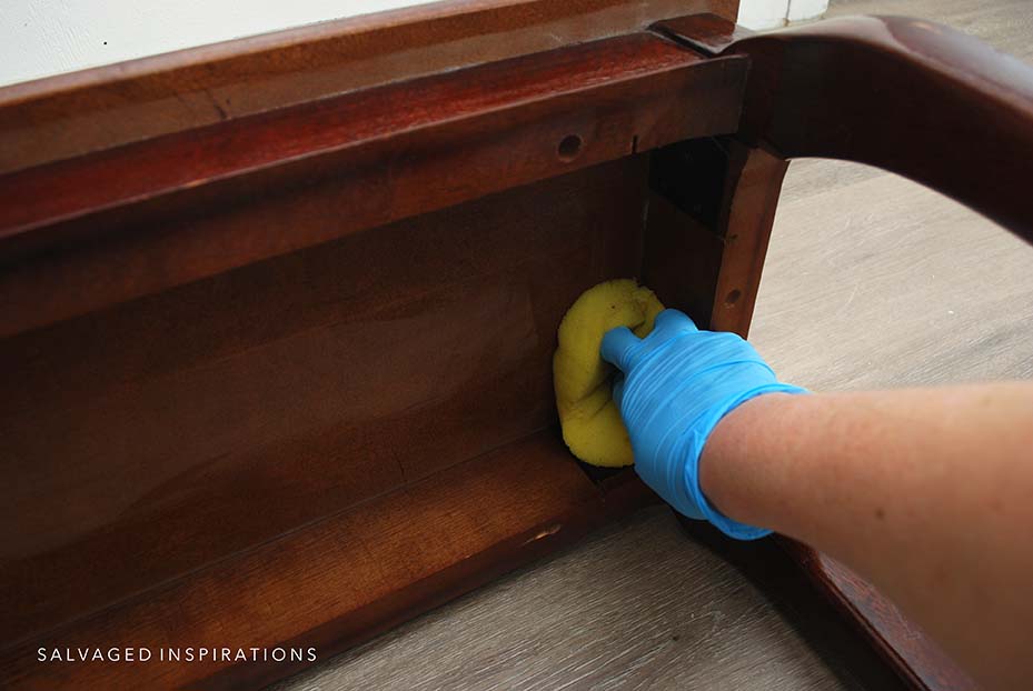 Cleaning Console Table