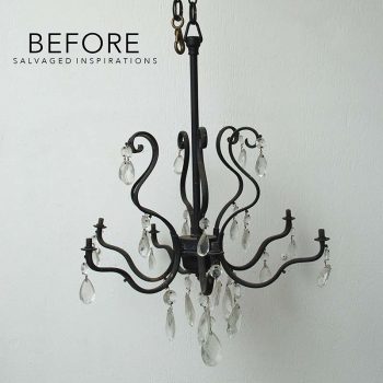 Old Chandelier Before