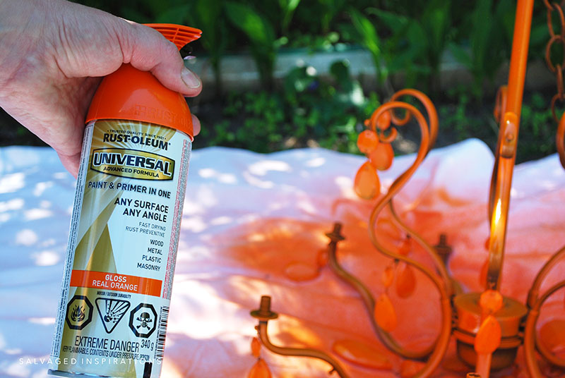 Orange RustOleum Spray Paint