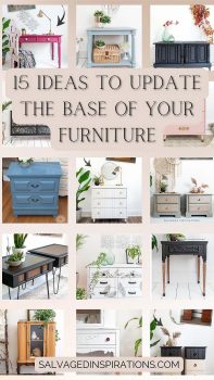 PIN 15 Ideas To Update the Base of Your Furniture 03