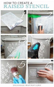 How To Create A Raised Stencil_