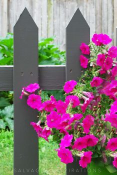 How To Paint A Picked Fence