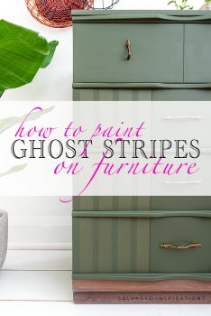 How To Paint Ghost Stripes on Furniture txt