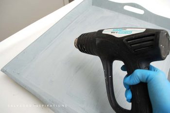 Drying Paint Quickly w Heat Gun