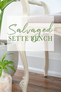 Salvaged Settee Bench Salvaged Inspirations