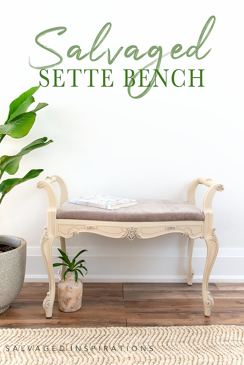 Salvaged Settee Bench