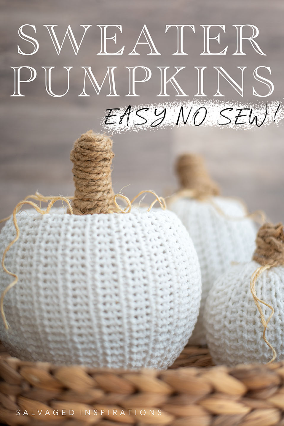 Sweater Pumpkins Easy NO SEW txt