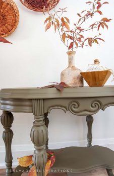 Entry Table w Fall Styling