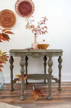 Hampton Olive Entry Table