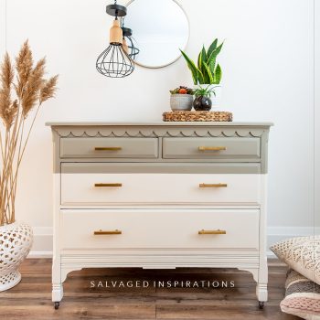 Two Tone Painted Dresser IG