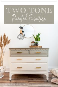 Two Tone Painted Dresser PIN