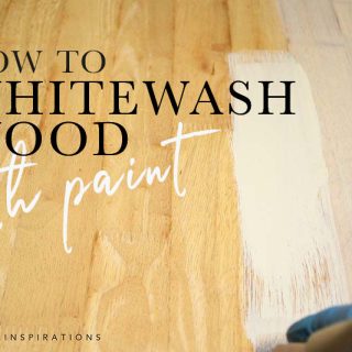 How To Whitewash Wood With Paint txt