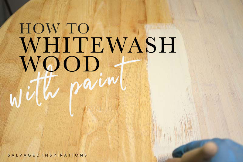 How To Whitewash Wood With Paint txt