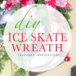 Ice Skate Wreath - Salvaged Inspirations