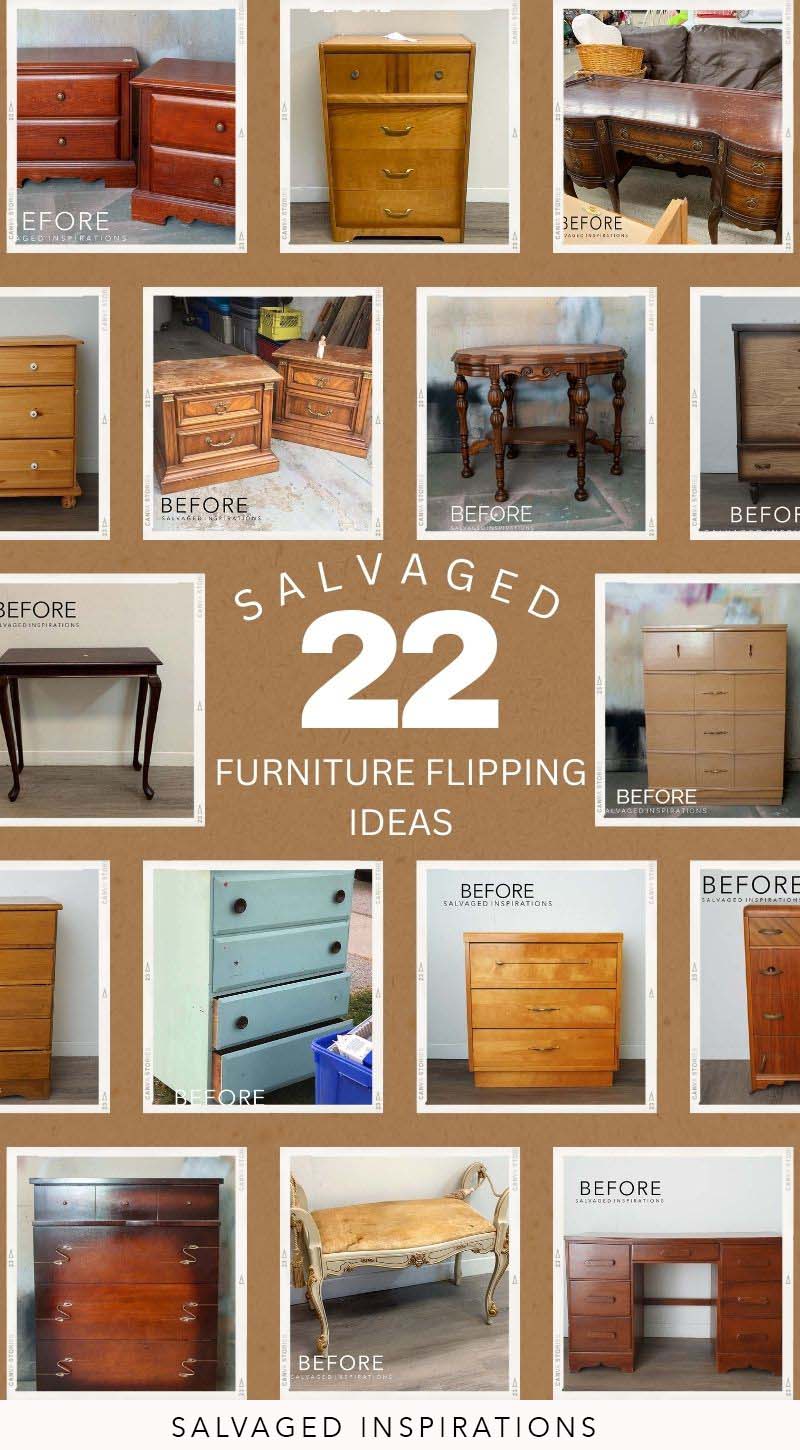 22 Salvaged Furniture Flipping Ideas