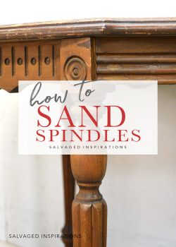 How To Sand Spindles txt
