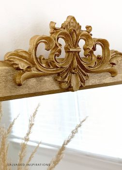 WoodUbend Moulding on DIY Mirror Frame