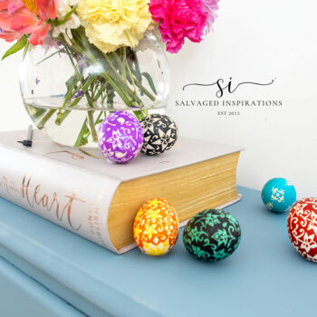 Easter Eggs on Dresser by Salvaged Inspirations