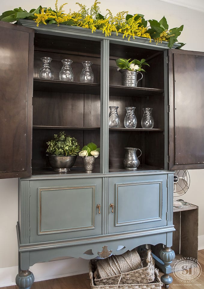 Painted-Vintage-Cabinet-w-Bluestone-Barn-Door