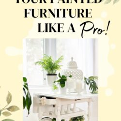 how to stage & style your painted furniture like a pro
