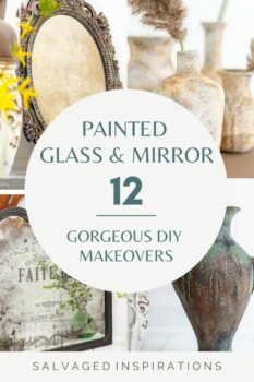 Painted Glass And Mirrors | 12 GORGEOUS DIY Makeovers PIN