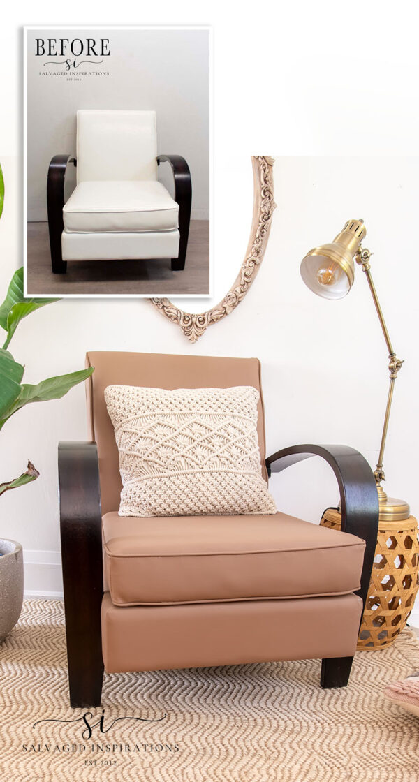 How To Paint Vinyl Furniture Salvaged Inspirations