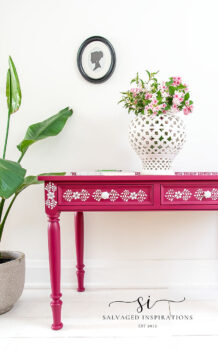Painted And Stenciled Bone Inlay Furniture