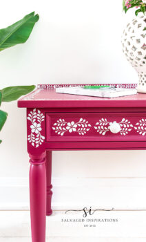 Painted and Stenciled Bone Inlay Furniture 1