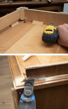 Removing Nightstand Base