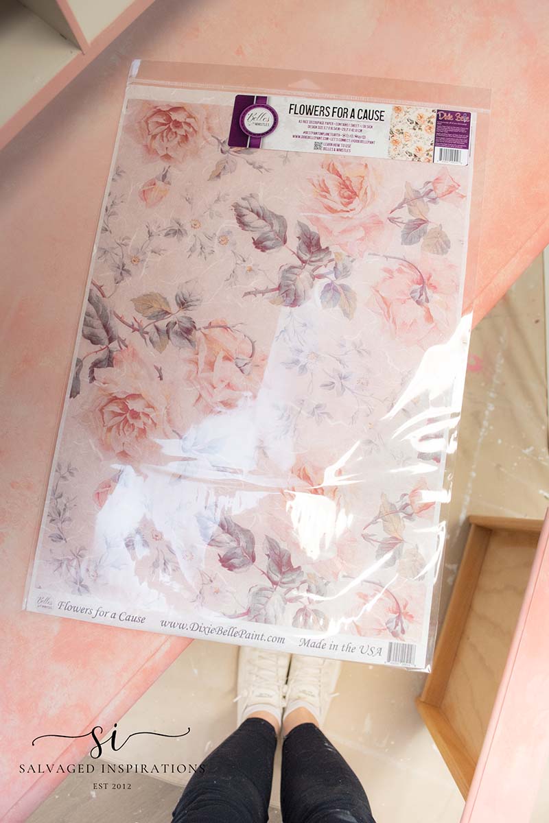 Flowers For A Cause Decoupage Paper