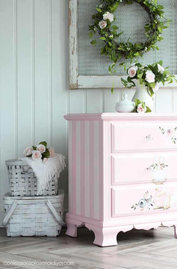 10+ Pink Furniture Makeovers Every Furniture Lover Must See - The
