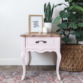 full-view-photo-of-the-PINK-nightstand-A RAY OF SUNLIGHT