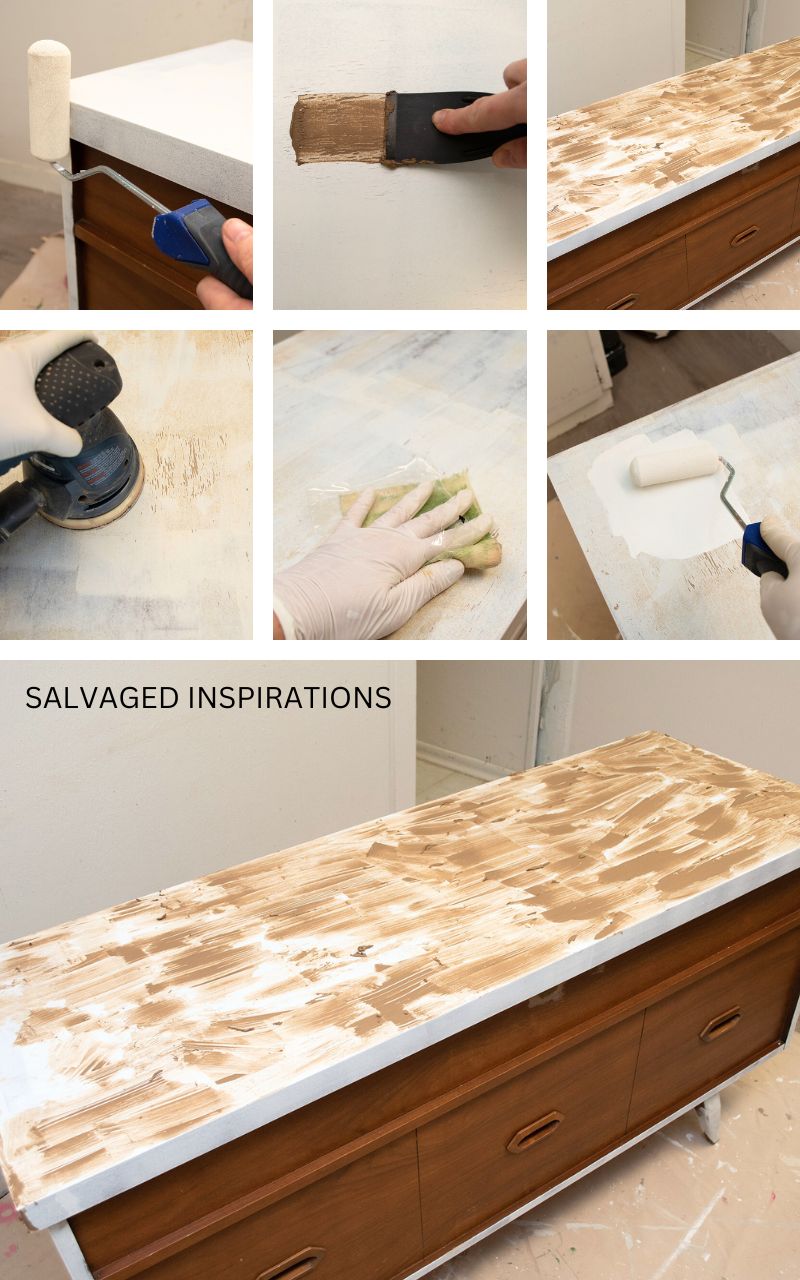SALVAGED INSPIRATIONS Prepping Cedar Chest for Paint Finish
