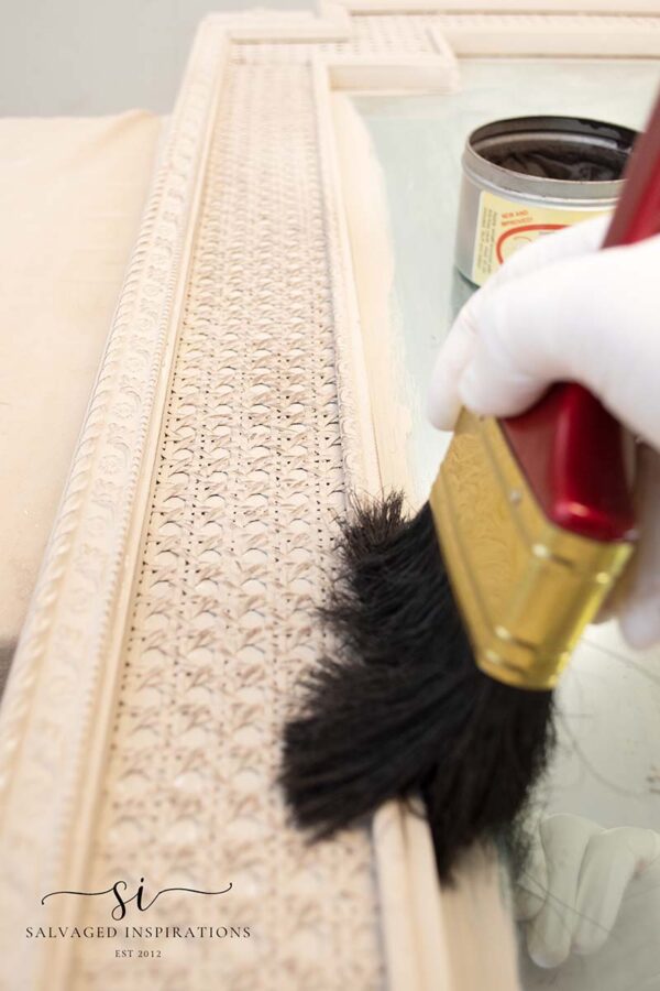 Painting Frames DIY Mirror Makeover Salvaged Inspirations