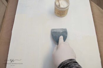 Filling Sanded Particle Board On Dresser Top