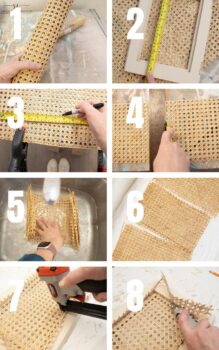 How To Add Cane Webbing To Furniture Step By Step