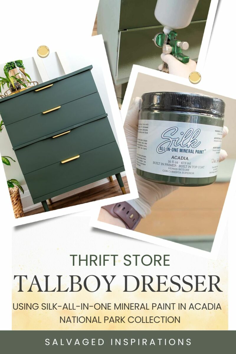 Acadia Tallboy Dresser Makeover PIN