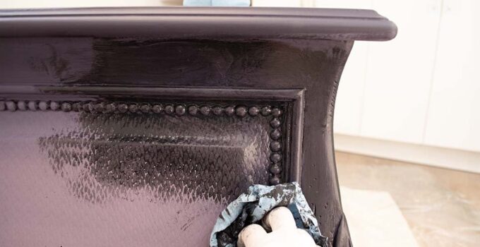 How To Apply A Color Wash Over Painted Furniture