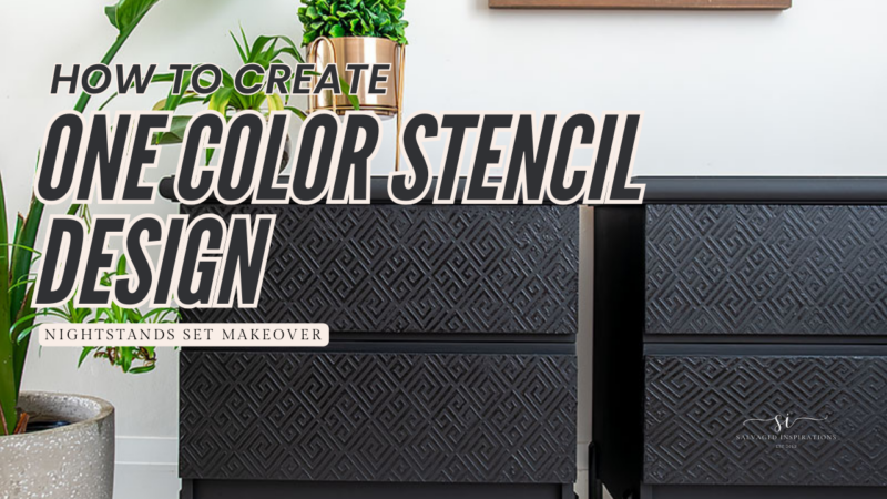 How To Create One Color Stencil Design Intro