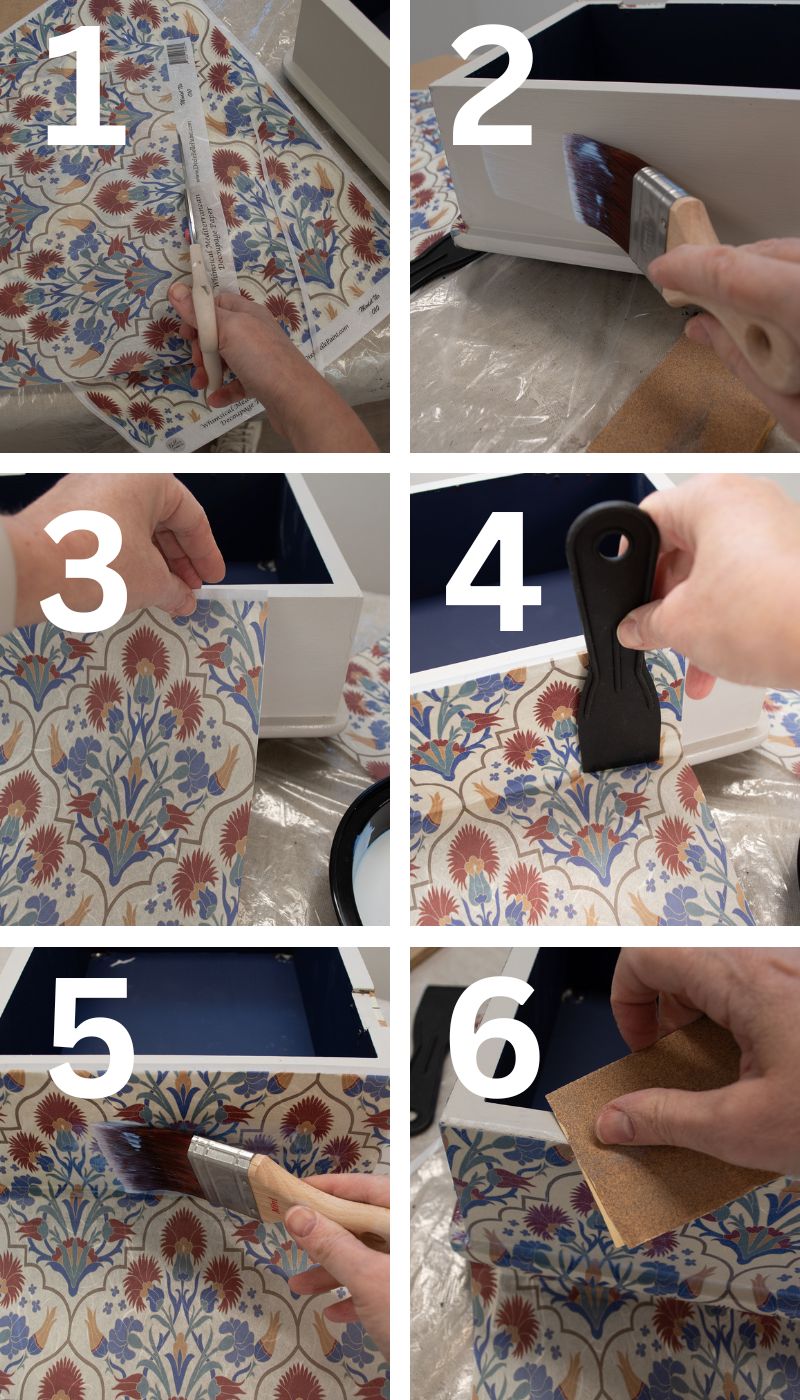 How To Decoupage with Topcoat